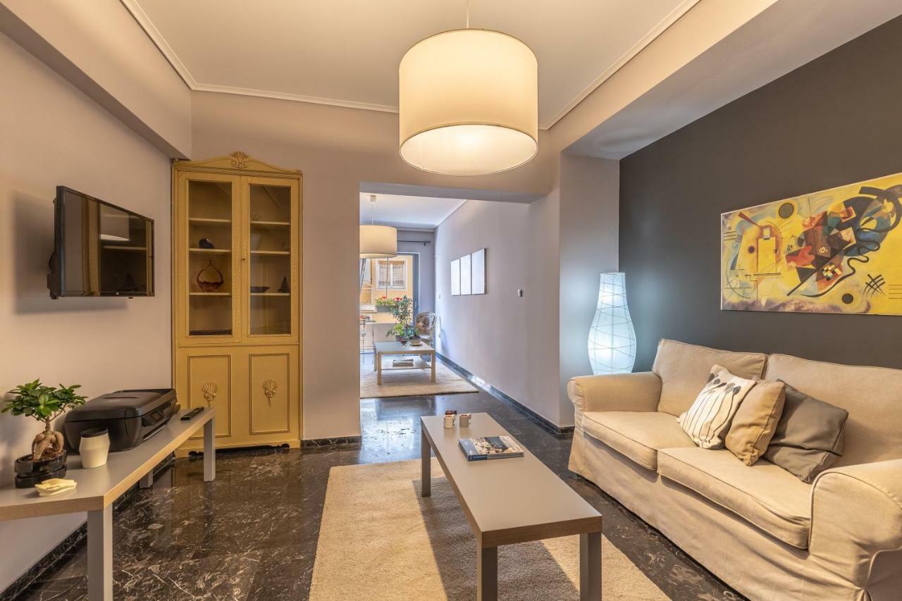 Tranquil Central Apt, Behind Athens Caravel Area Zewnętrze zdjęcie